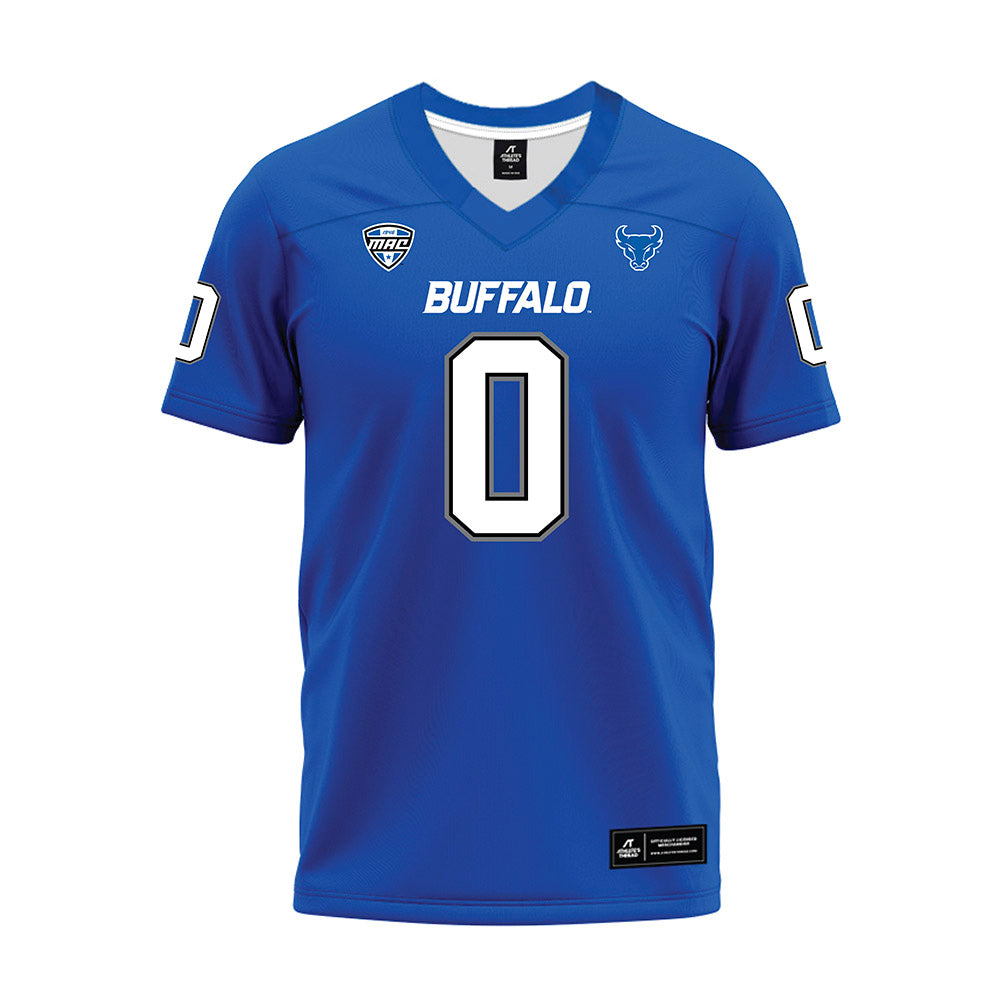Buffalo - NCAA Football : Kobi Blackwell - Blue Premium Football Jersey-0