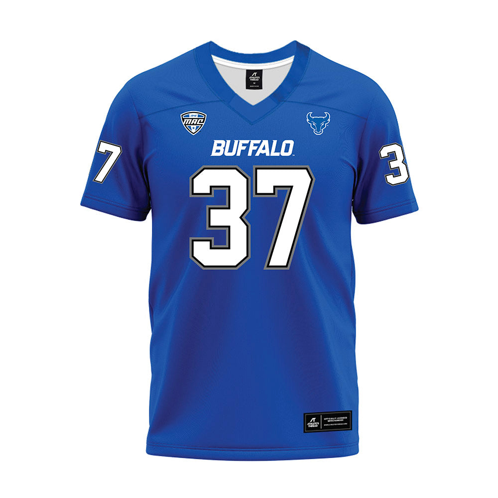 Buffalo - NCAA Football : Jamarcus Jones Jr - Blue Premium Football Jersey-0