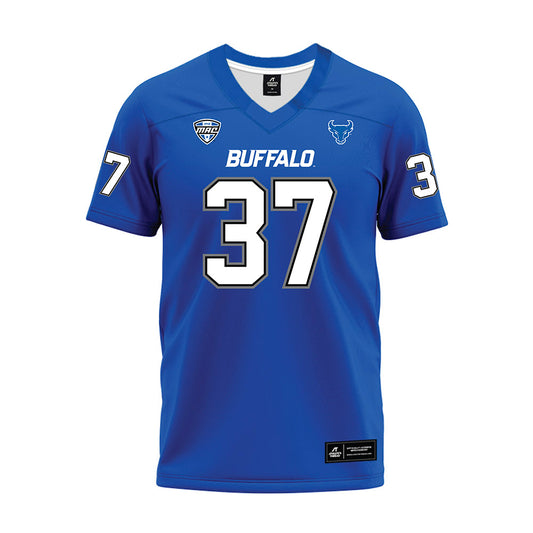 Buffalo - NCAA Football : Jamarcus Jones Jr - Blue Premium Football Jersey-0