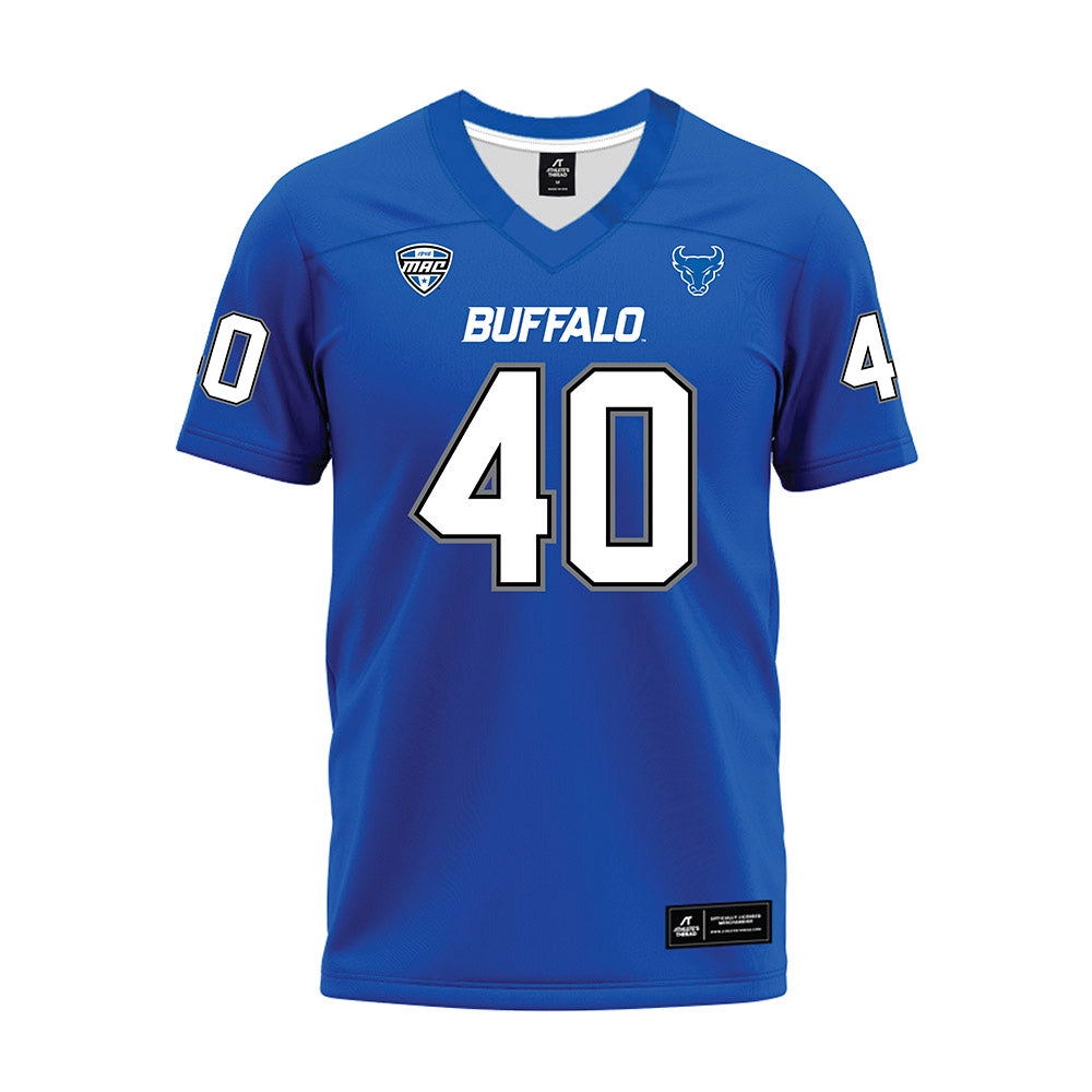 Buffalo - NCAA Football : Amari Snowden - Blue Premium Football Jersey-0