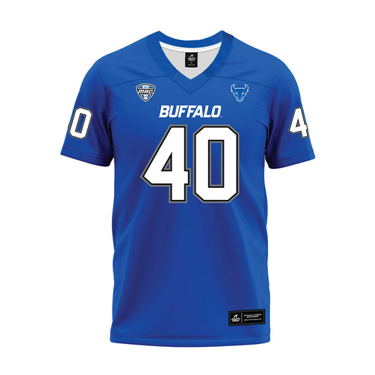 Buffalo - NCAA Football : Amari Snowden - Blue Premium Football Jersey-0