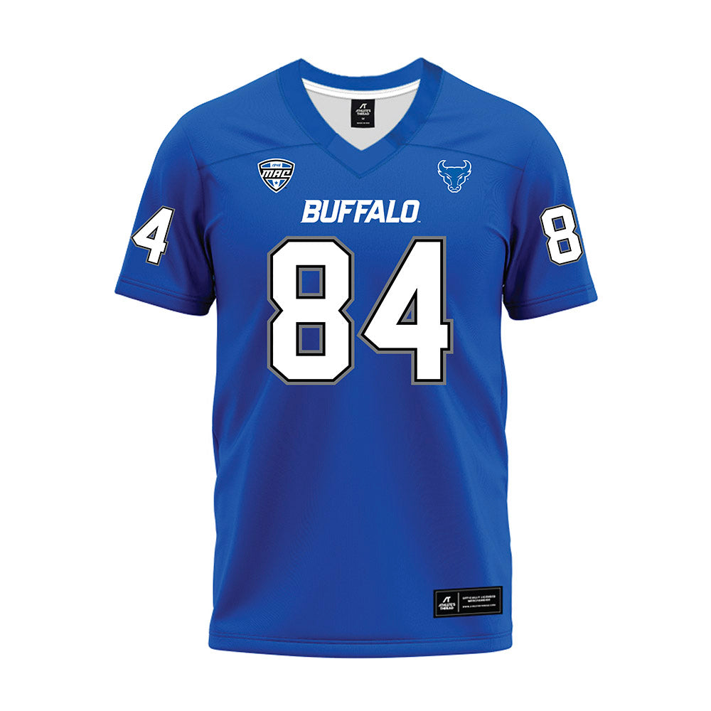 Buffalo - NCAA Football : Tyrell Simmons Jr - Blue Premium Football Jersey-0