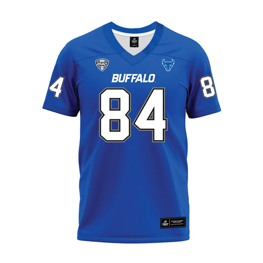Buffalo - NCAA Football : Tyrell Simmons Jr - Blue Premium Football Jersey-0