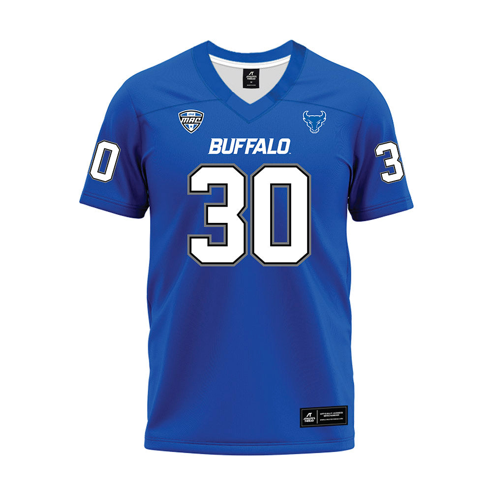 Buffalo - NCAA Football : Jacari Bennett - Blue Premium Football Jersey-0