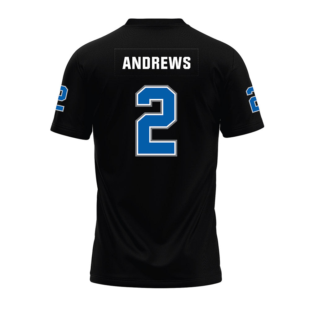 Buffalo - NCAA Football : Jaylen Andrews - Black Premium Football Jersey-1