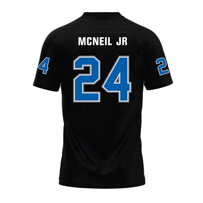 Buffalo - NCAA Football : James McNeil Jr - Black Premium Football Jersey-1