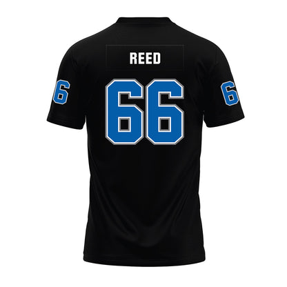 Buffalo - NCAA Football : William Reed - Black Premium Football Jersey-1