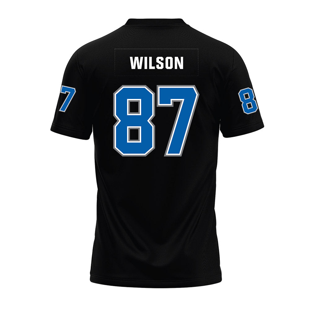 Buffalo - NCAA Football : Trevor Wilson - Black Premium Football Jersey-1