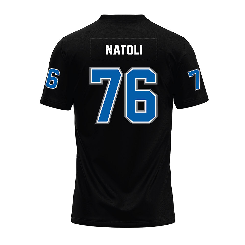Buffalo - NCAA Football : Nathan Natoli - Black Premium Football Jersey-1