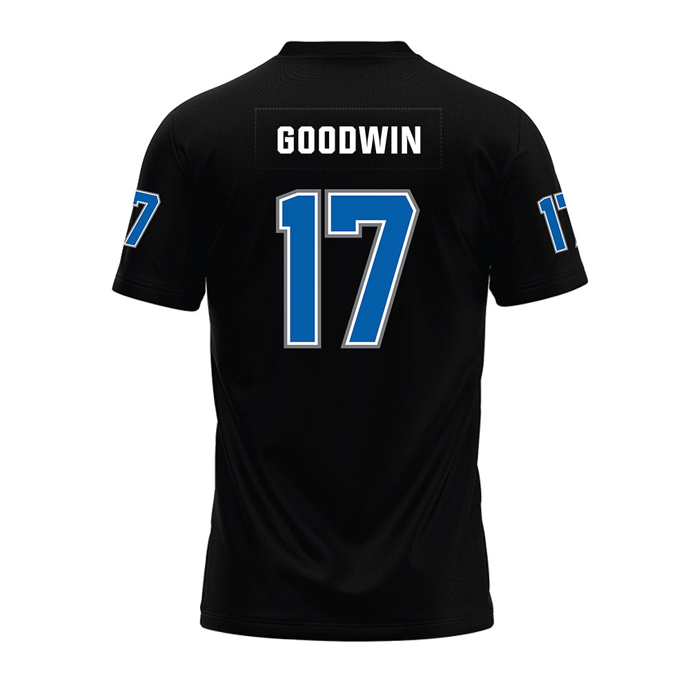 Buffalo - NCAA Football : Logan Goodwin - Black Premium Football Jersey-1