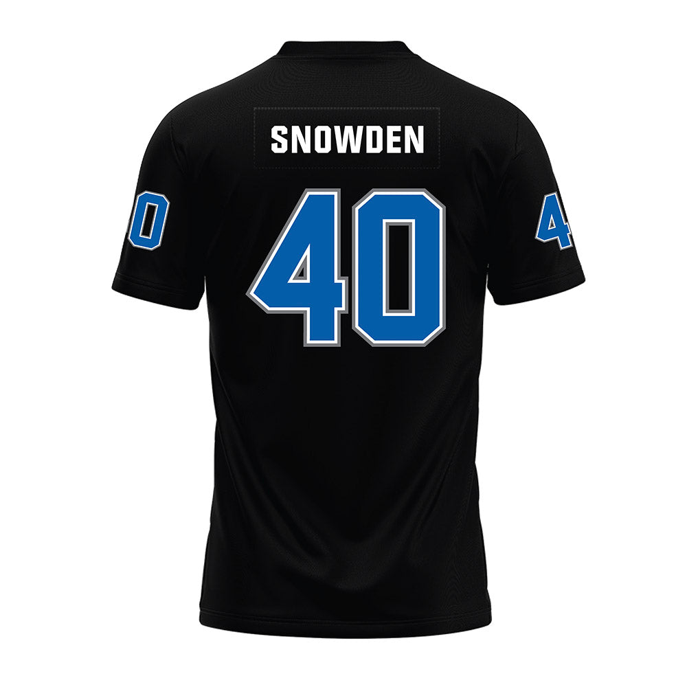 Buffalo - NCAA Football : Amari Snowden - Black Premium Football Jersey-1