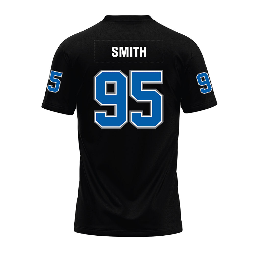Buffalo - NCAA Football : Stantavious Smith - Black Premium Football Jersey-1