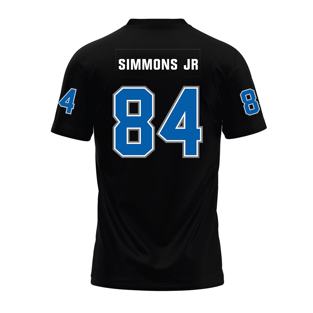 Buffalo - NCAA Football : Tyrell Simmons Jr - Black Premium Football Jersey-1