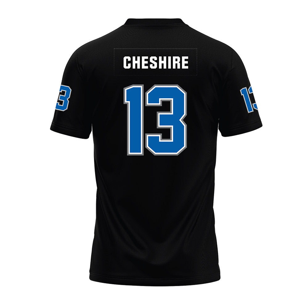 Buffalo - NCAA Football : Joey Cheshire - Black Premium Football Jersey-1