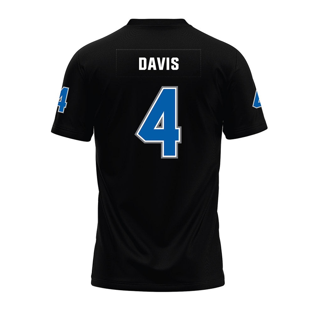 Buffalo - NCAA Football : Ronnell Davis - Black Premium Football Jersey-1