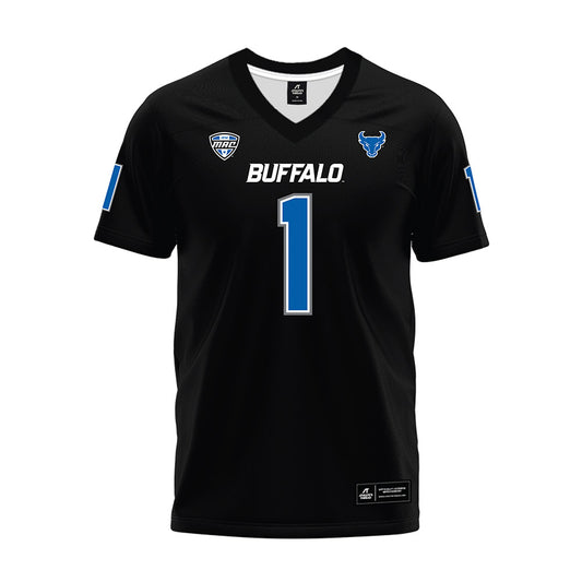Buffalo - NCAA Football : Phillip Folmar - Black Premium Football Jersey-0