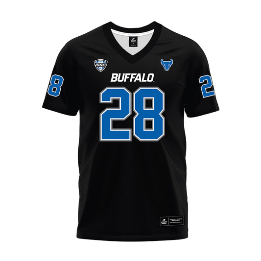 Buffalo - NCAA Football : Drayson Crane - Black Premium Football Jersey-0