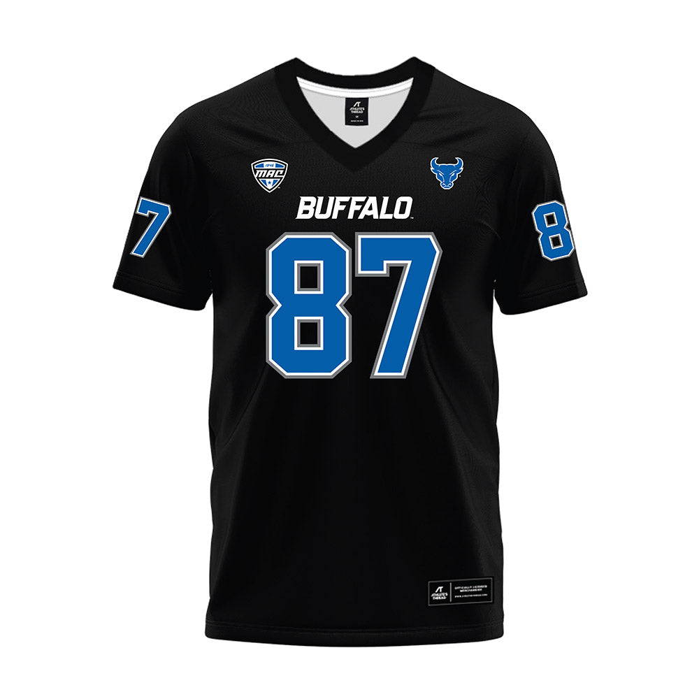 Buffalo - NCAA Football : Trevor Wilson - Black Premium Football Jersey-0