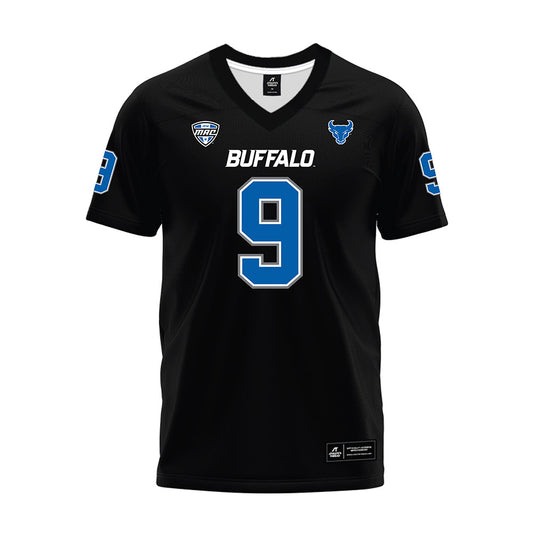 Buffalo - NCAA Football : Trey Jones III - Black Premium Football Jersey-0