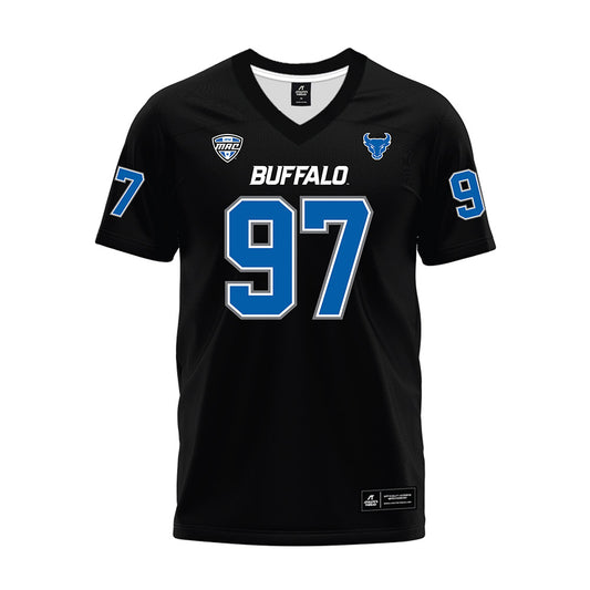 Buffalo - NCAA Football : Christopher Climes - Black Premium Football Jersey-0