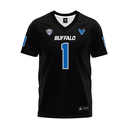 Buffalo - NCAA Football : Saveon Brown - Black Premium Football Jersey-0