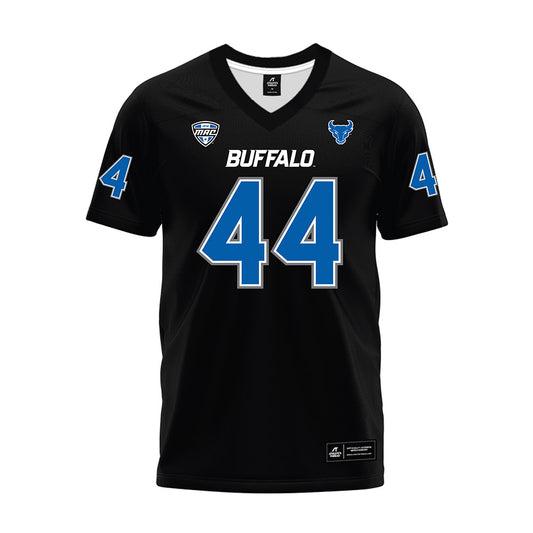 Buffalo - NCAA Football : Zach Bergmann - Black Premium Football Jersey-0