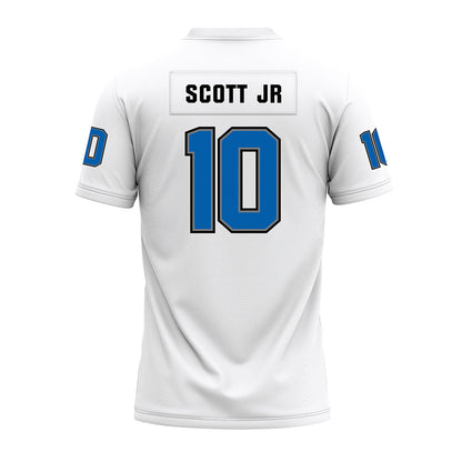 Buffalo - NCAA Football : Mark-Anthony Scott Jr - White Premium Football Jersey-1