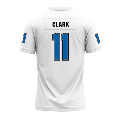Buffalo - NCAA Football : William Clark - White Premium Football Jersey-1