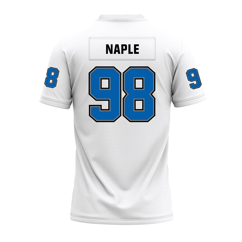 Buffalo - NCAA Football : Mason Naple - White Premium Football Jersey-1