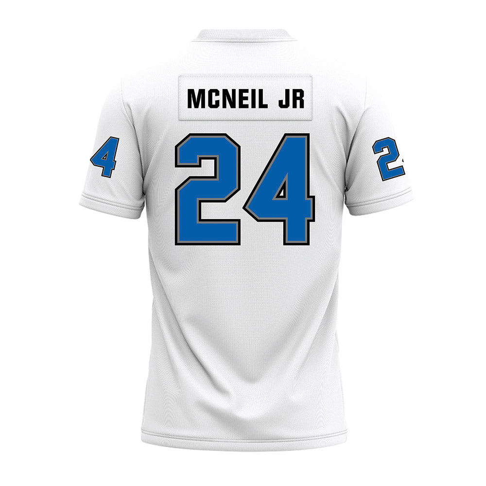 Buffalo - NCAA Football : James McNeil Jr - White Premium Football Jersey-1