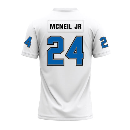 Buffalo - NCAA Football : James McNeil Jr - White Premium Football Jersey-1