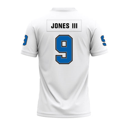 Buffalo - NCAA Football : Trey Jones III - White Premium Football Jersey-1