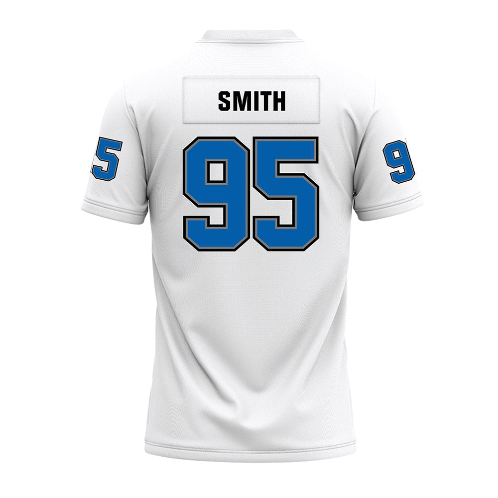 Buffalo - NCAA Football : Stantavious Smith - White Premium Football Jersey-1