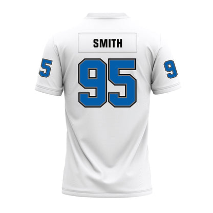 Buffalo - NCAA Football : Stantavious Smith - White Premium Football Jersey-1