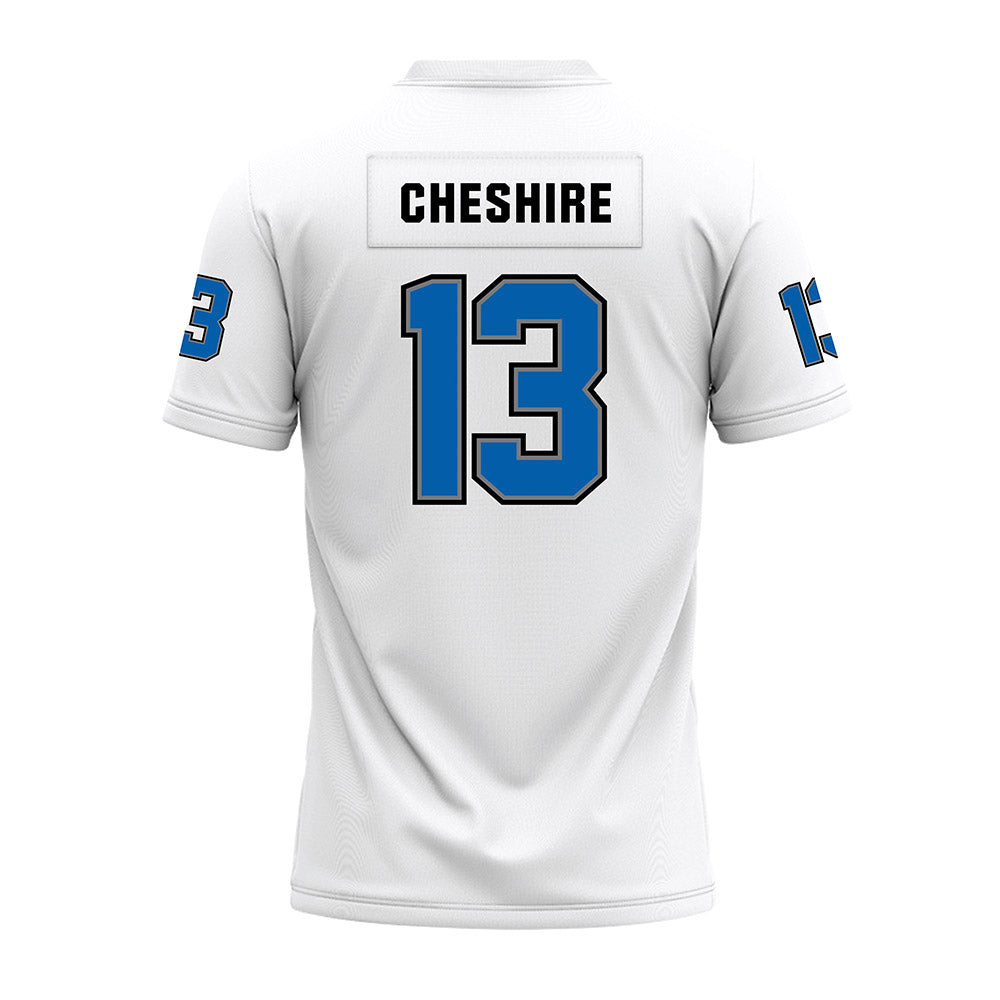 Buffalo - NCAA Football : Joey Cheshire - White Premium Football Jersey-1