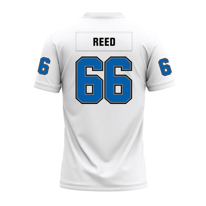 Buffalo - NCAA Football : William Reed - White Premium Football Jersey-1