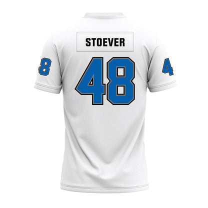 Buffalo - NCAA Football : Joseph Stoever - White Premium Football Jersey-1