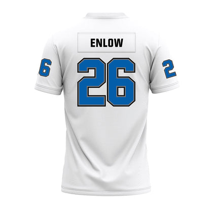 Buffalo - NCAA Football : Chase Enlow - White Premium Football Jersey-1