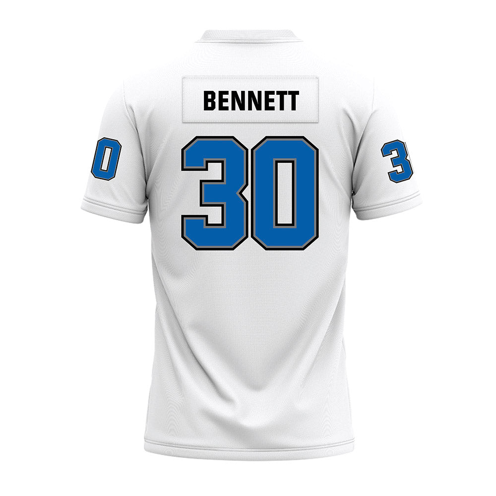 Buffalo - NCAA Football : Jacari Bennett - White Premium Football Jersey-1
