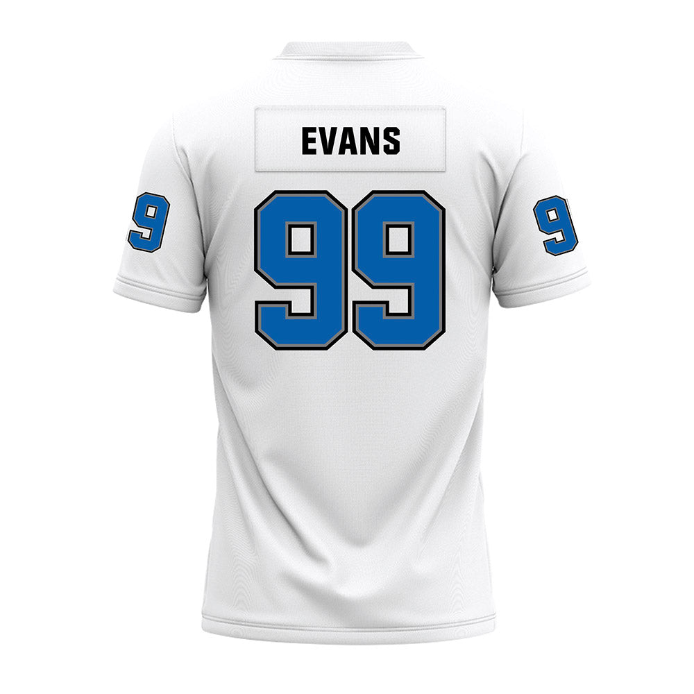 Buffalo - NCAA Football : Cornell Evans - White Premium Football Jersey
