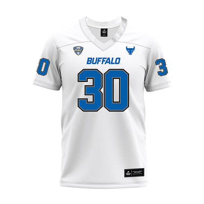 Buffalo - NCAA Football : Jacari Bennett - White Premium Football Jersey-0