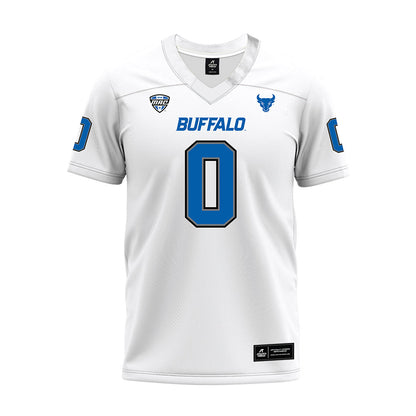 Buffalo - NCAA Football : Kobi Blackwell - White Premium Football Jersey-0