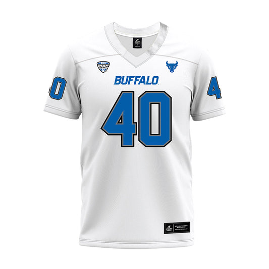 Buffalo - NCAA Football : Amari Snowden - White Premium Football Jersey-0