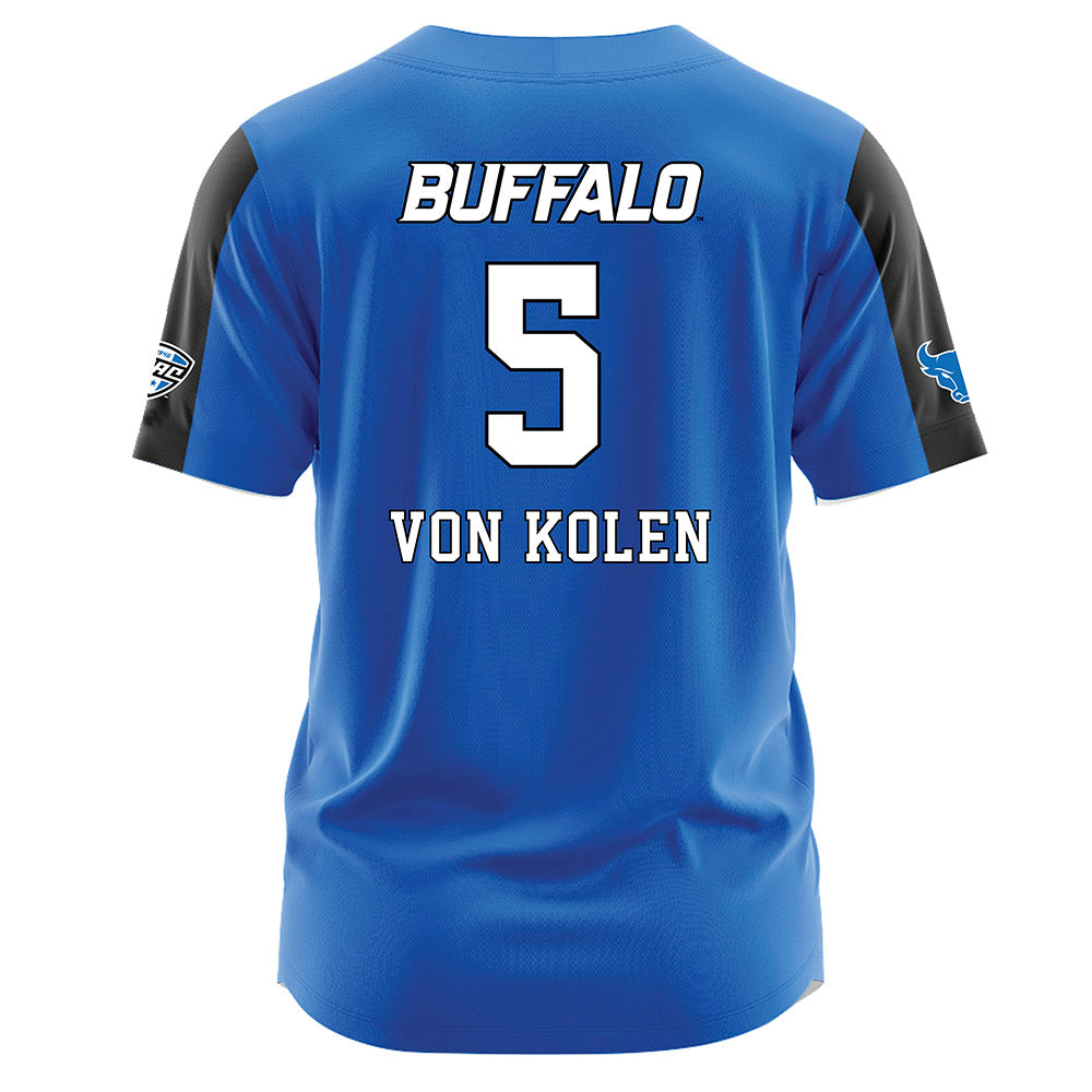 Buffalo - NCAA Softball : Tabitha von Kolen - Jersey-1
