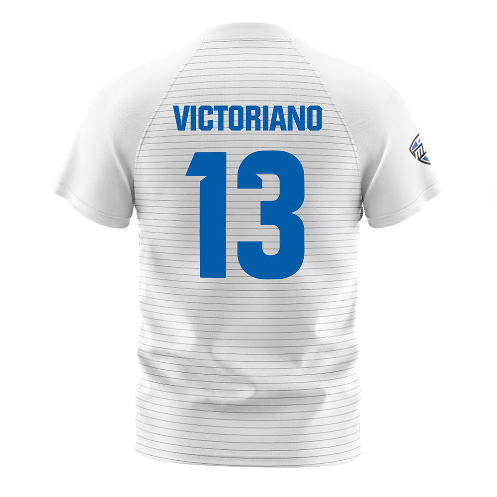 Buffalo - NCAA Women's Soccer : Adriana Victoriano - White Soccer Jersey-1