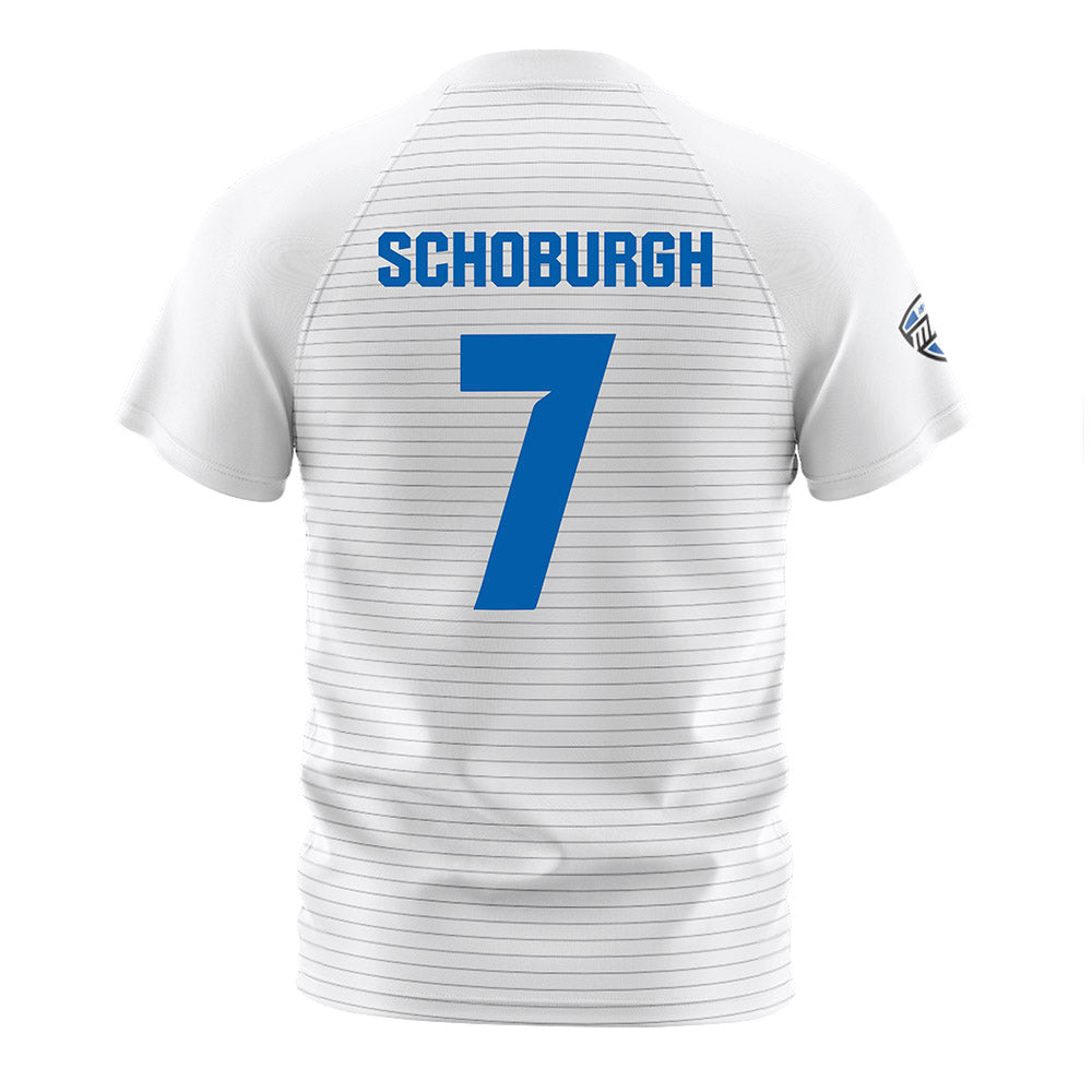Buffalo - NCAA Women's Soccer : Jayda Schoburgh - White Soccer Jersey-1