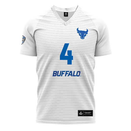 Buffalo - NCAA Women's Soccer : Maya Bright - White Soccer Jersey-0