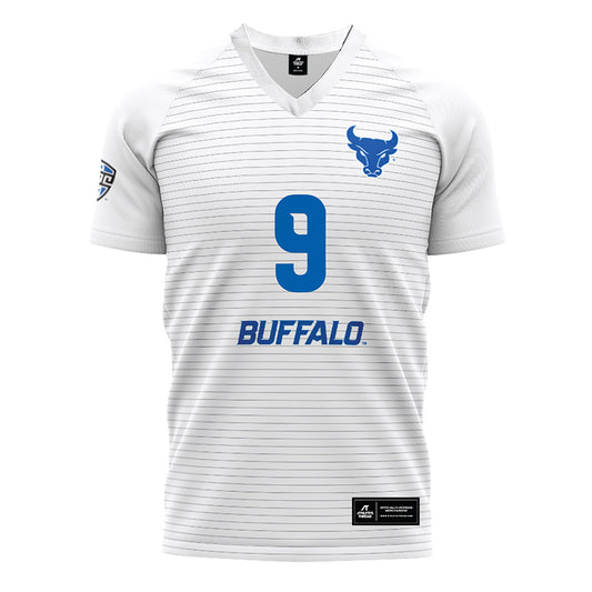 Buffalo - NCAA Women's Soccer : Lily Iozzia - White Soccer Jersey-0