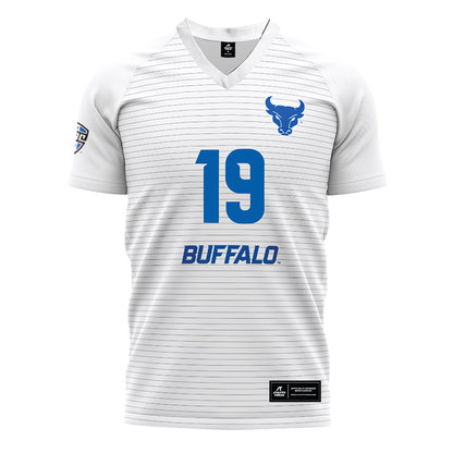 Buffalo - NCAA Women's Soccer : Talia Vitullo - White Soccer Jersey