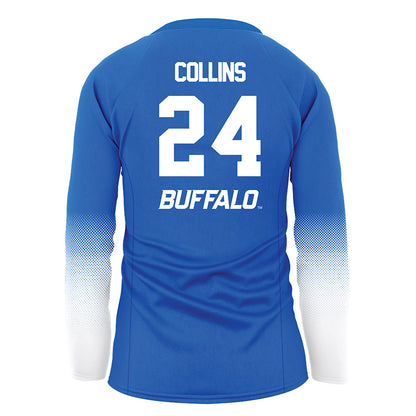 Buffalo - NCAA Women's Volleyball : Reese Collins - Blue Volleyball Jersey